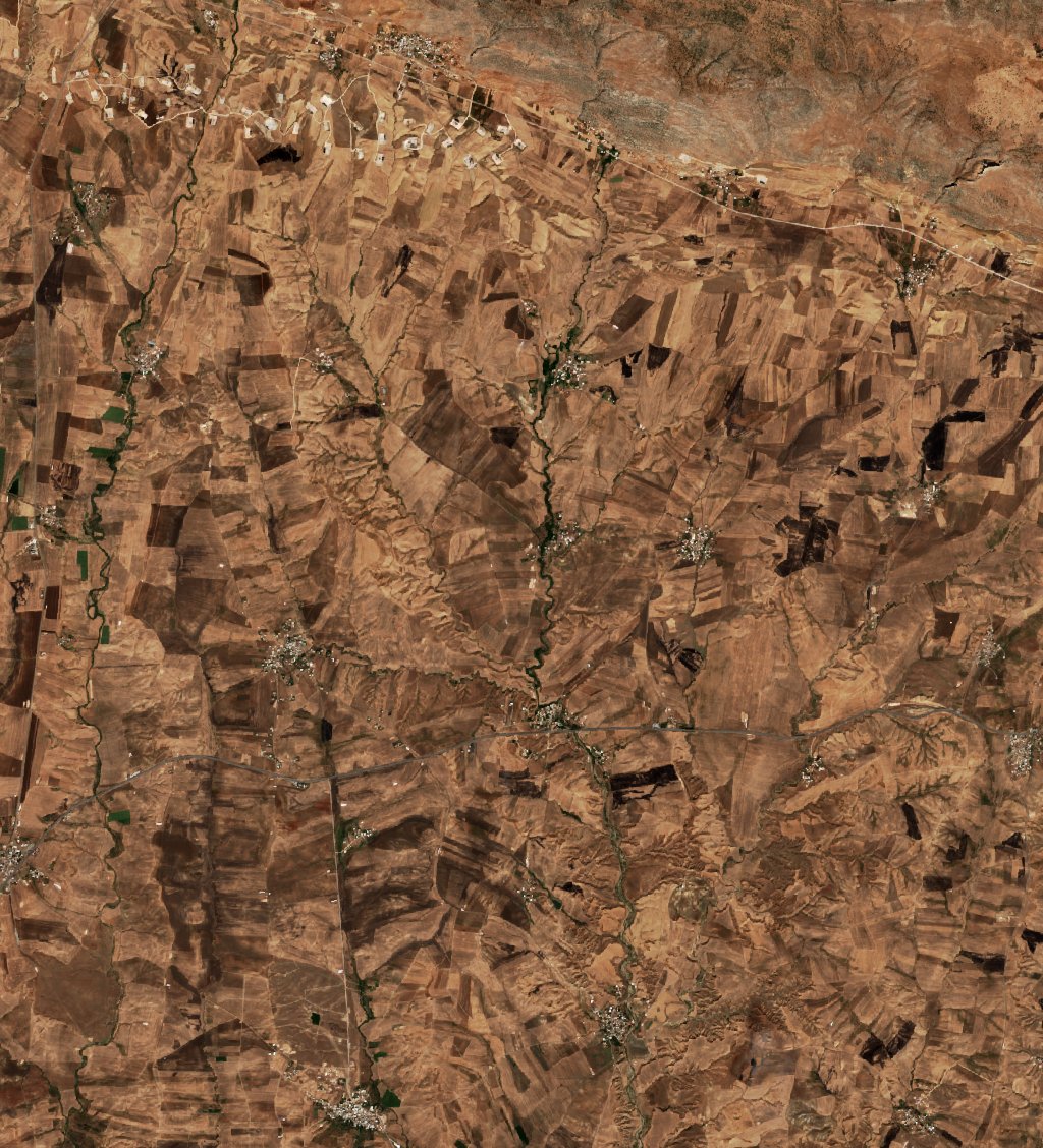 The area after the fire, October 10, 2026