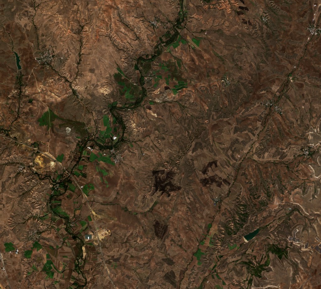 The area after the fire, October 11, 2026