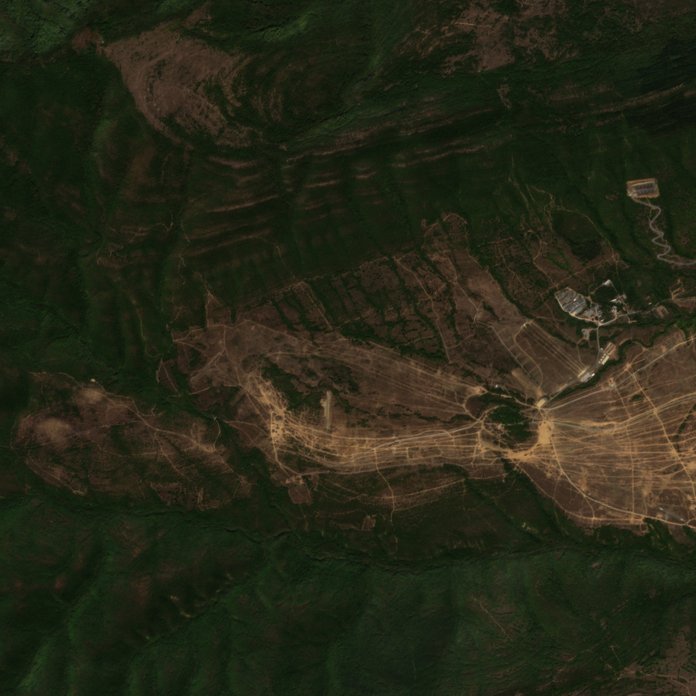 The area before the fire, October 5, 2026