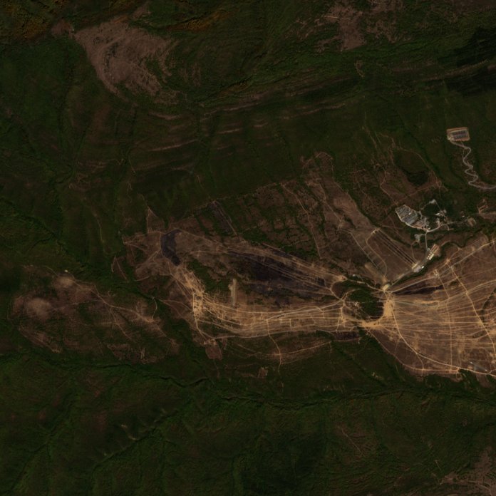 The area after the fire, October 11, 2026