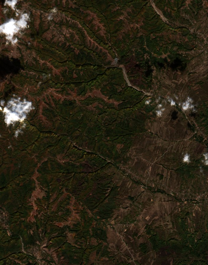 The area after the fire, October 14, 2026