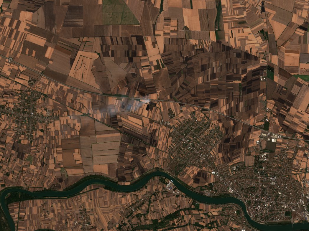 The area after the fire, September 27, 2026