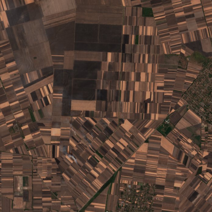 The area after the fire, September 30, 2026
