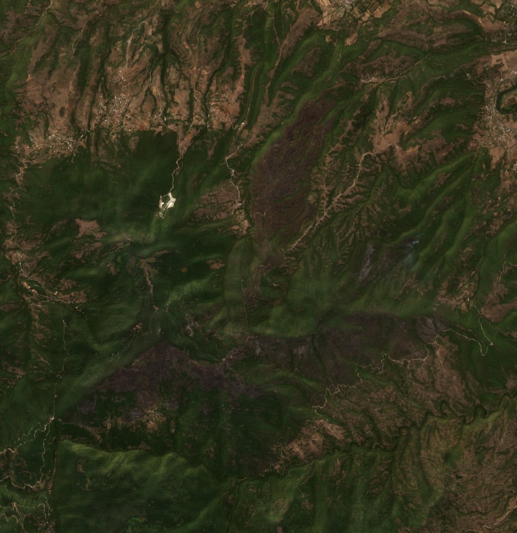 The area after the fire, August 28, 2026
