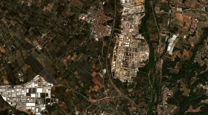 The area after the fire, October 8, 2026
