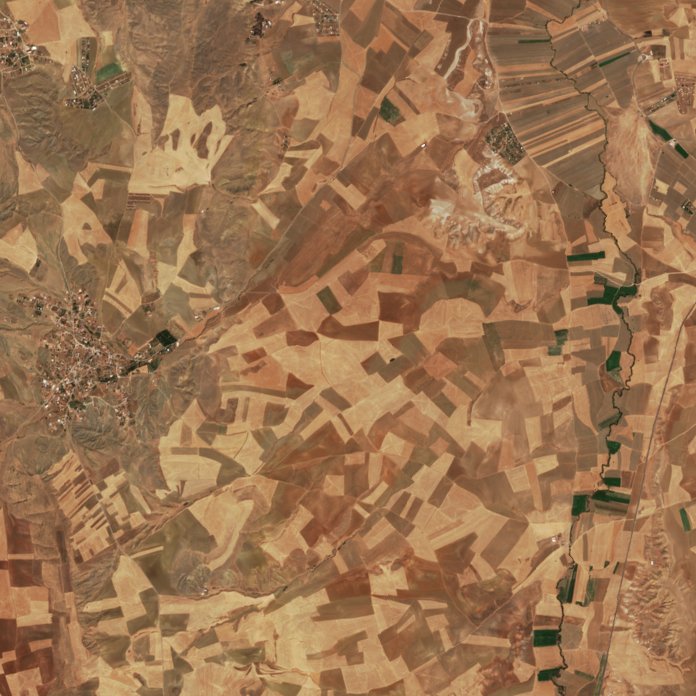 The area before the fire, September 7, 2026