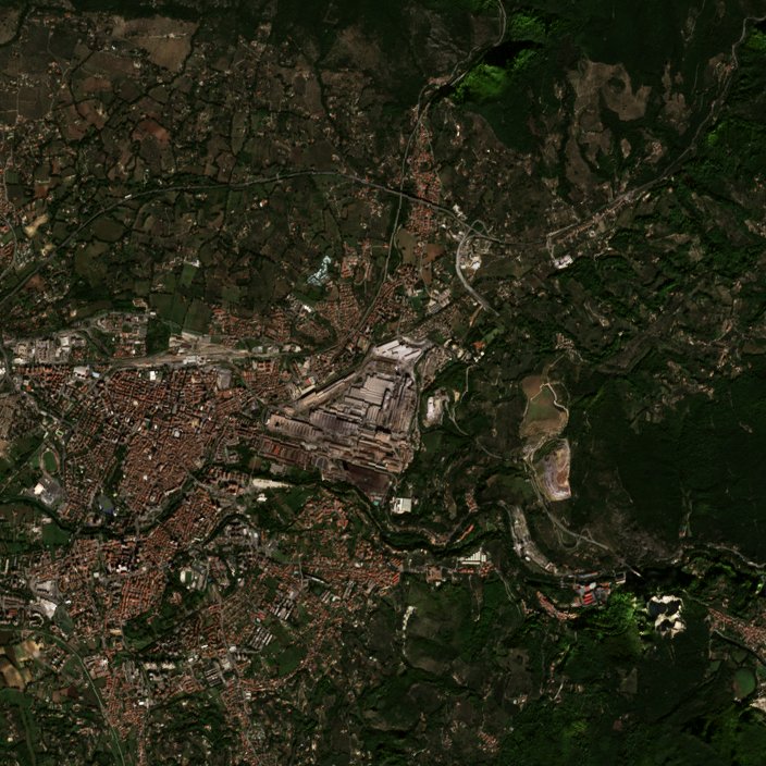 The area after the fire, October 13, 2026
