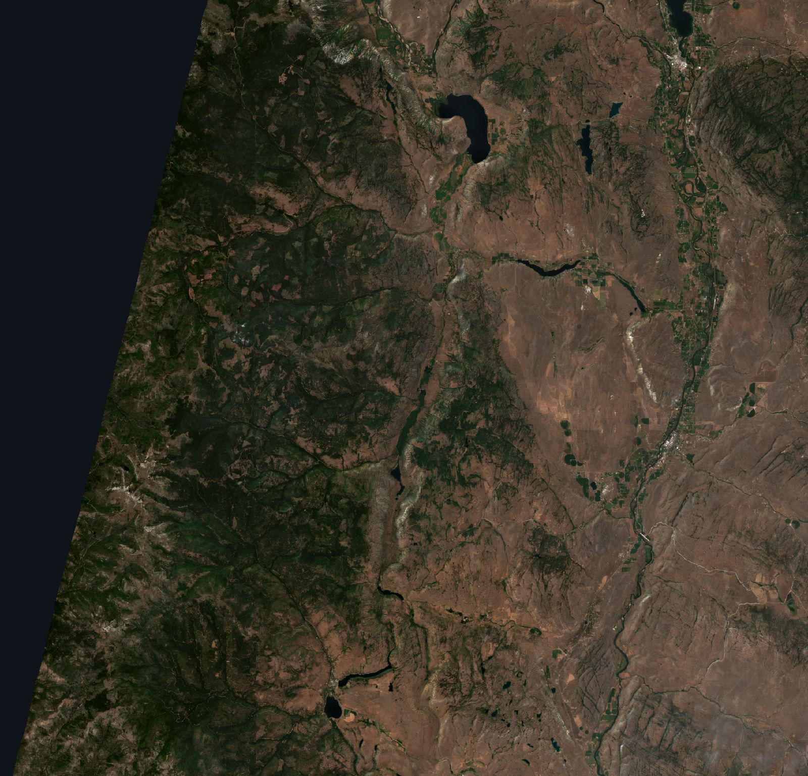 The area before the fire, July 22, 2026