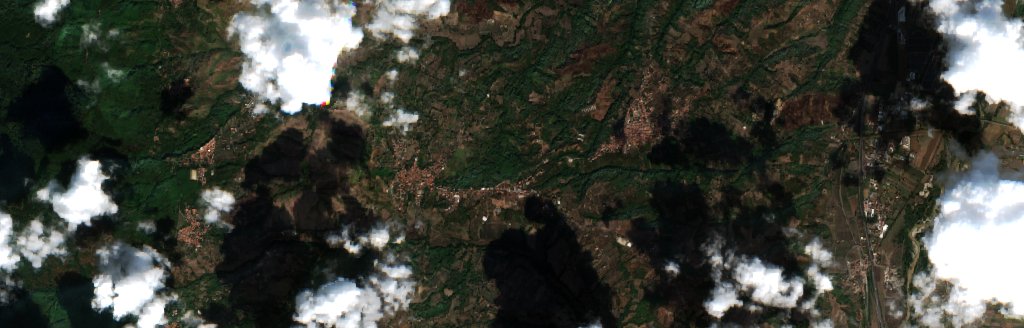 The area after the fire, October 13, 2026