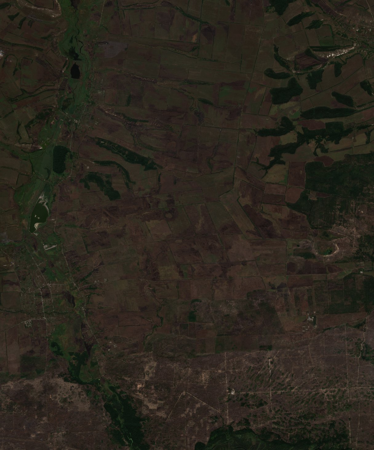 The area after the fire, August 30, 2026