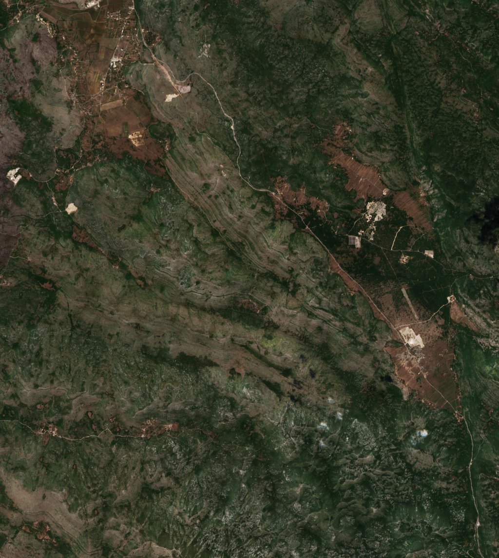 The area before the fire, August 11, 2026