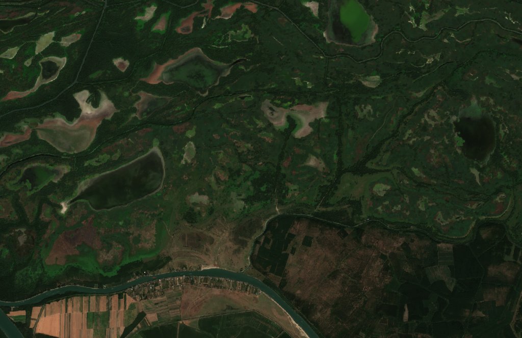 The area before the fire, August 16, 2026