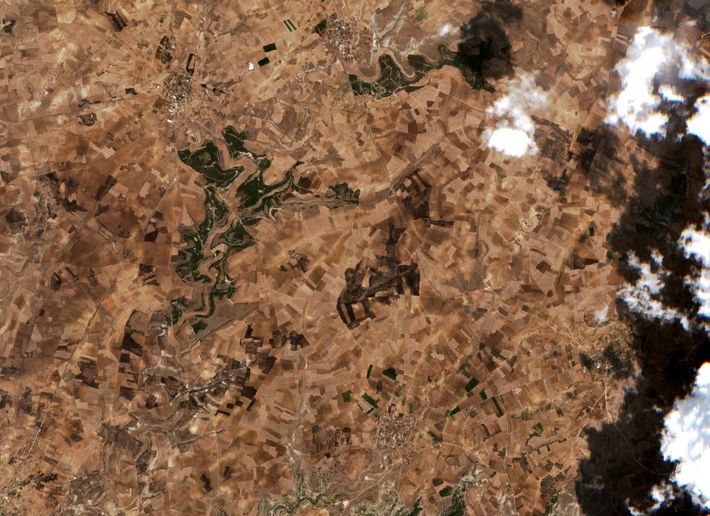 The area after the fire, October 12, 2026