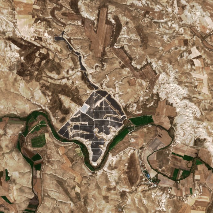 The area after the fire, October 7, 2026
