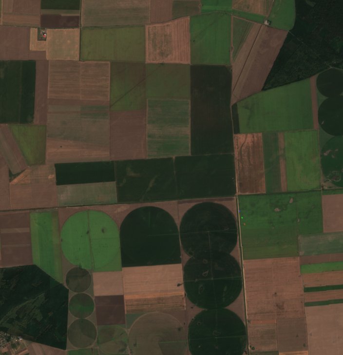 The area before the fire, August 12, 2026