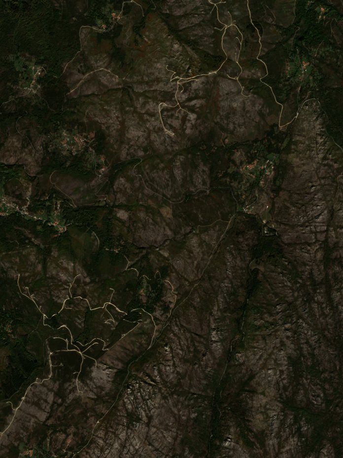 The area before the fire, October 8, 2026