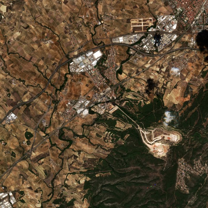 The area before the fire, September 11, 2026