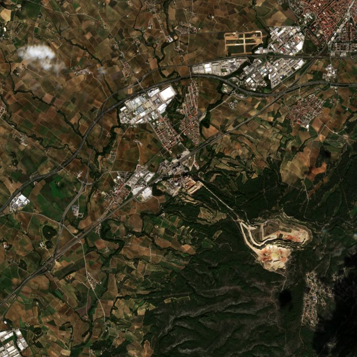 The area after the fire, October 8, 2026