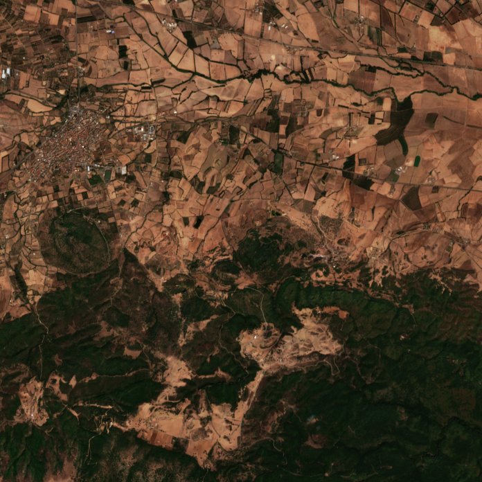 The area before the fire, September 22, 2026