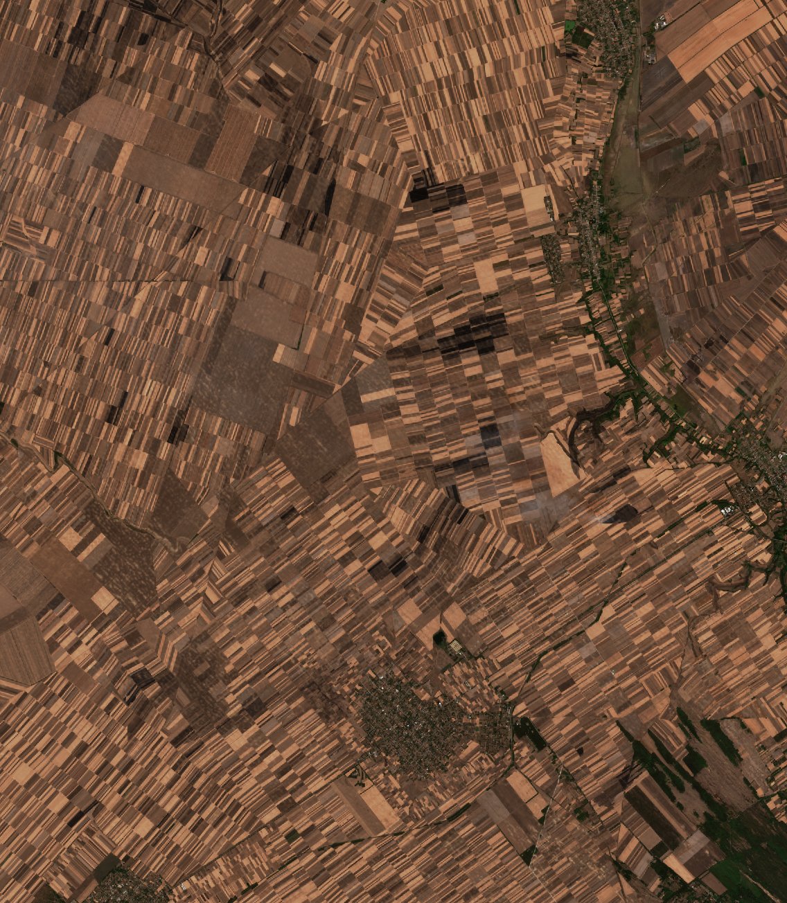 The area after the fire, October 4, 2026