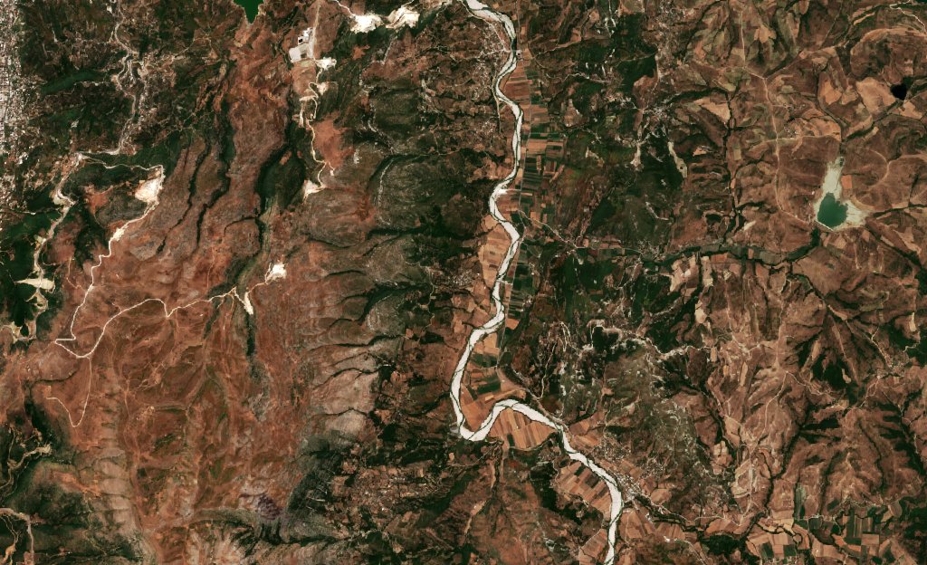 The area before the fire, August 8, 2026