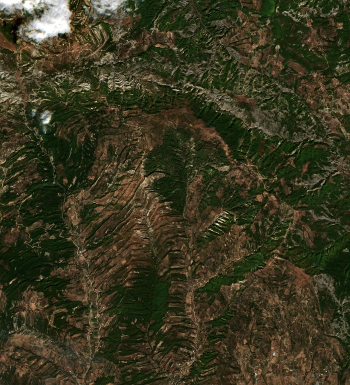 The area before the fire, September 22, 2026
