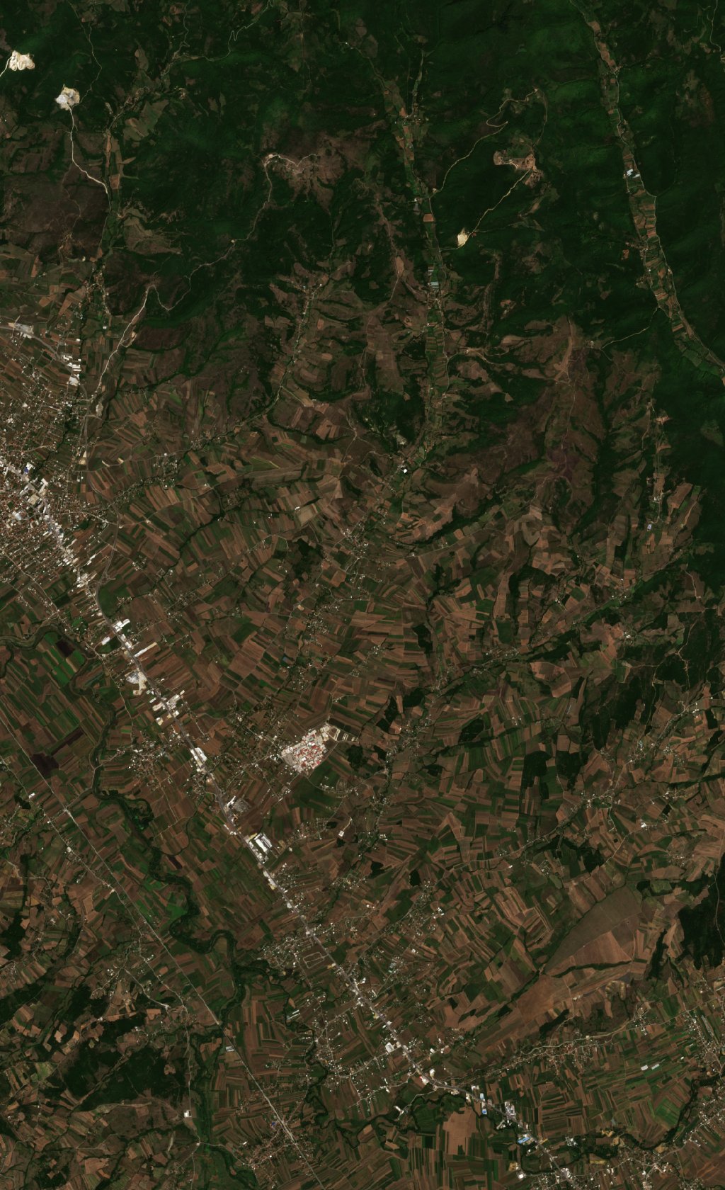 The area before the fire, August 13, 2026