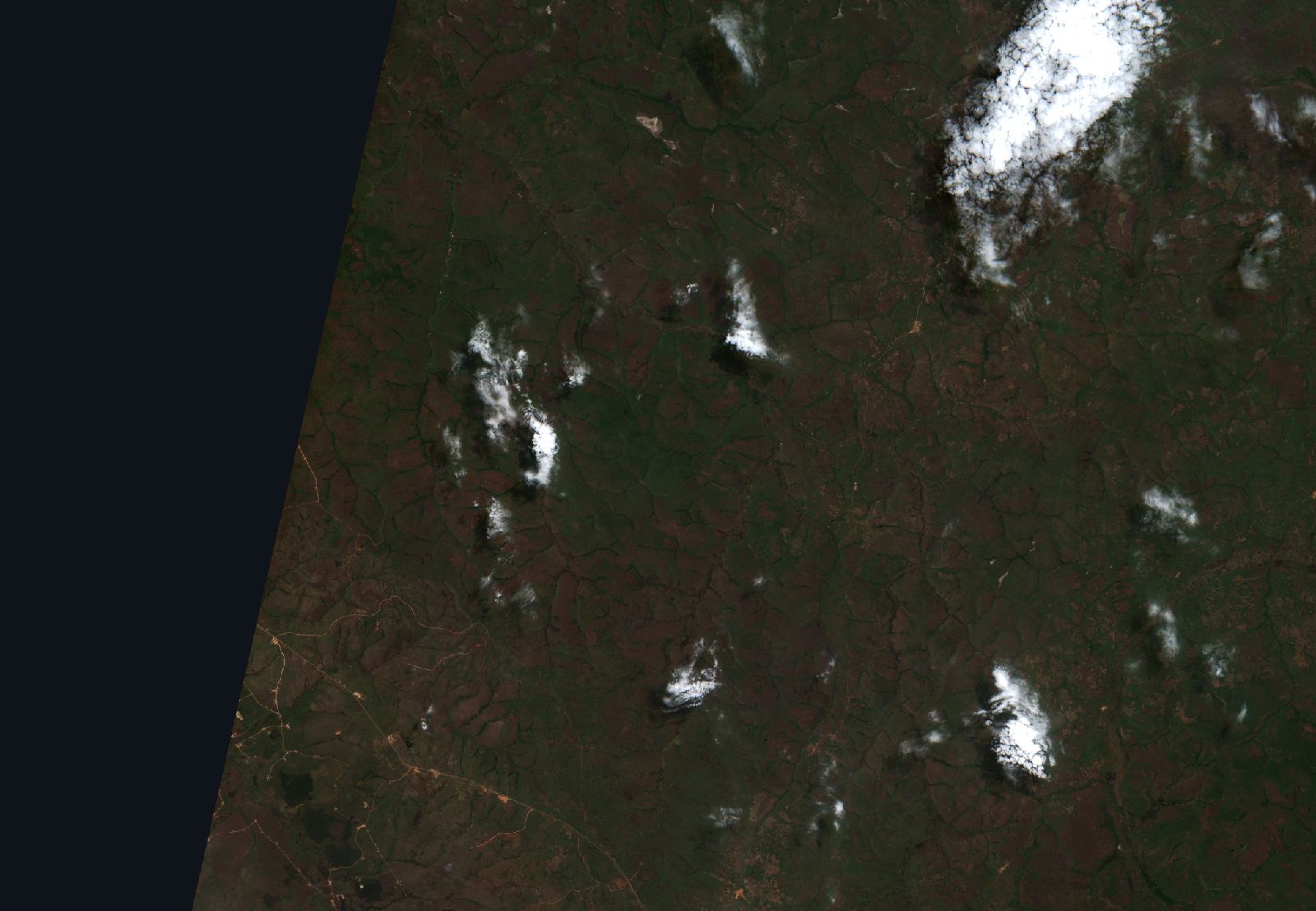The area after the fire, September 7, 2026
