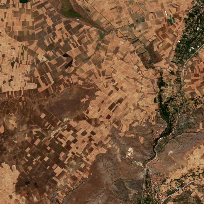 The area before the fire, September 9, 2026