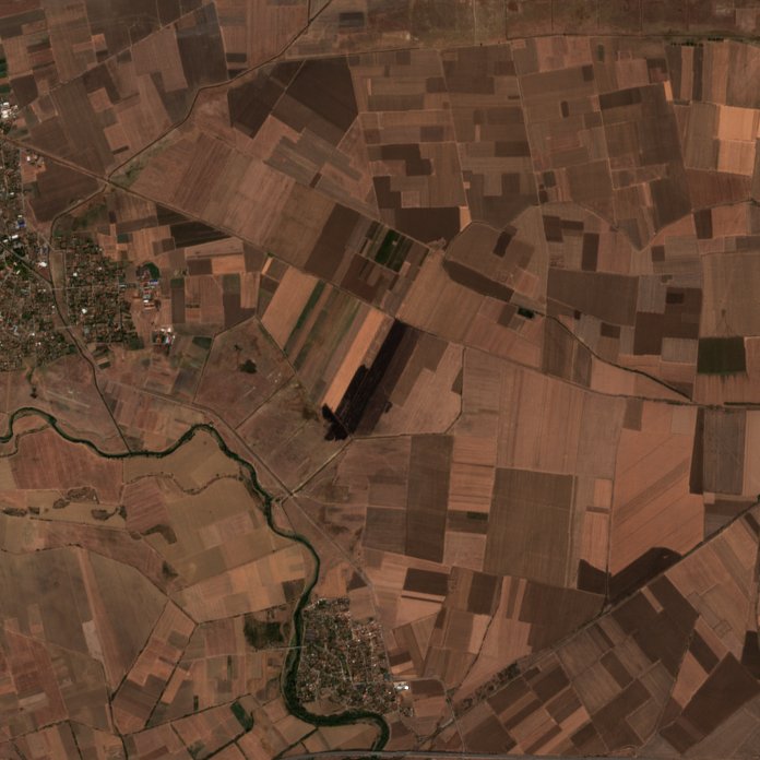 The area after the fire, October 11, 2026