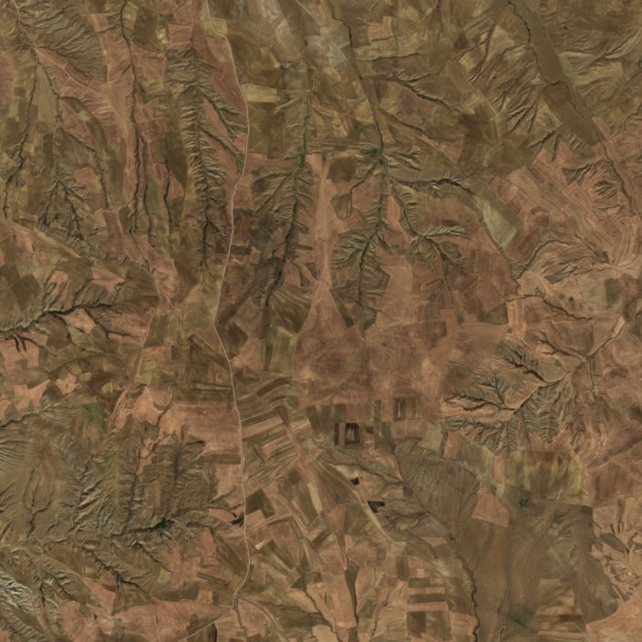 The area after the fire, October 9, 2026