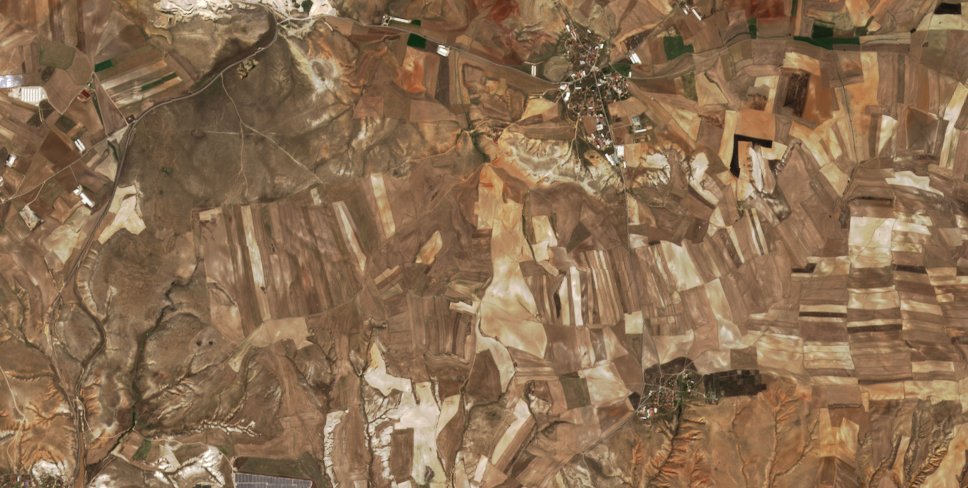 The area after the fire, October 9, 2026