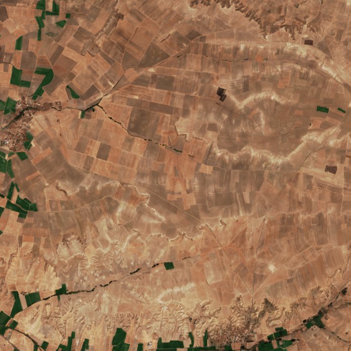 The area before the fire, September 9, 2026
